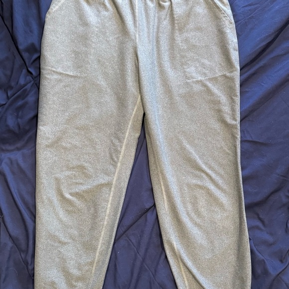 Old Navy Pants - Old Navy Active Powersoft Gray High Rise Go Dry Leggings, Size Medium
